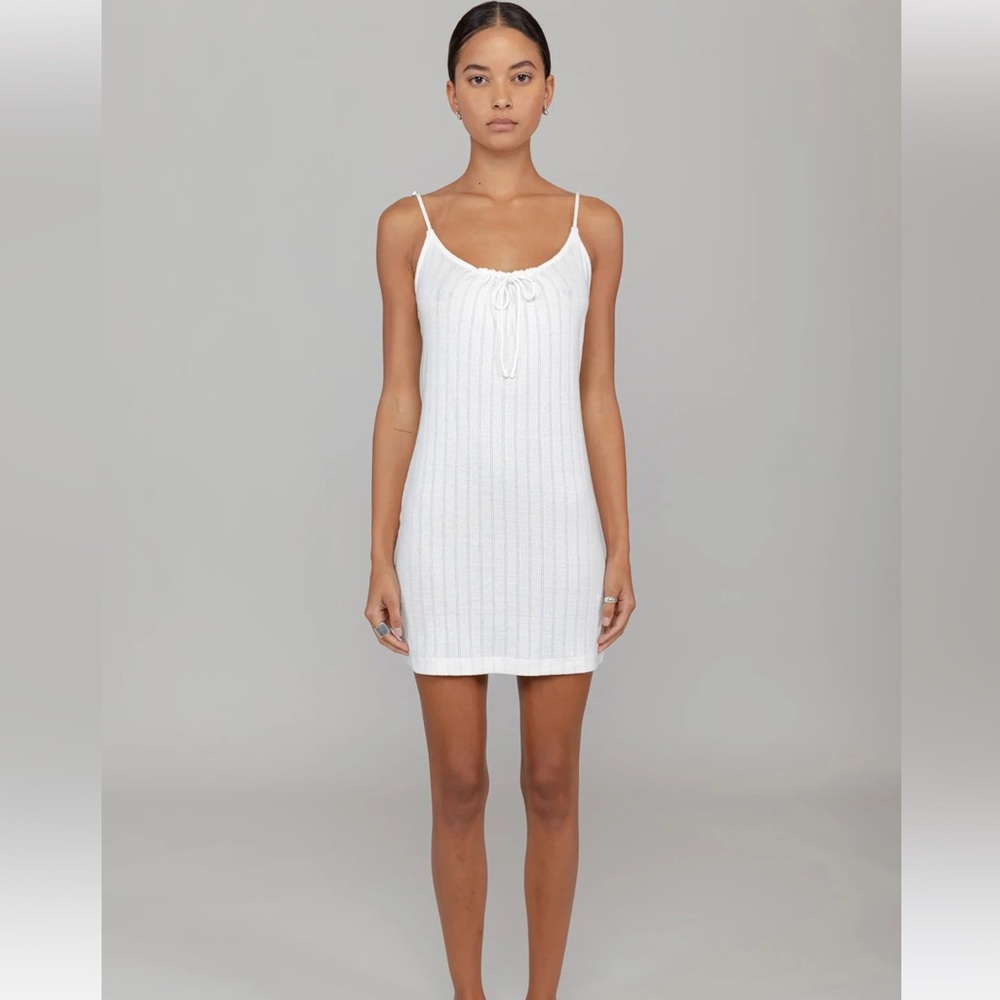 Leset white mini dress
